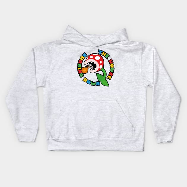 Burning down the House Kids Hoodie by Mansemat